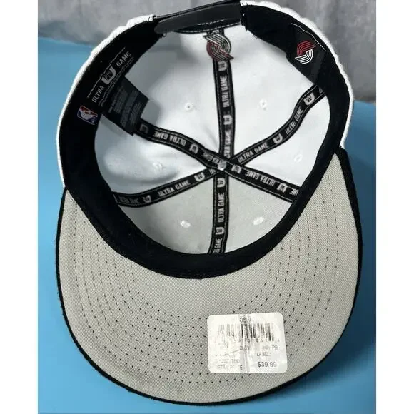 Rip City White & Black Hat Adjustable Size - Picture 5 of 7